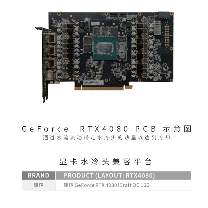 Bykski GPU bloque para MAXSUN  - Rtx 4080 Water Cooling Block reseña y precio
